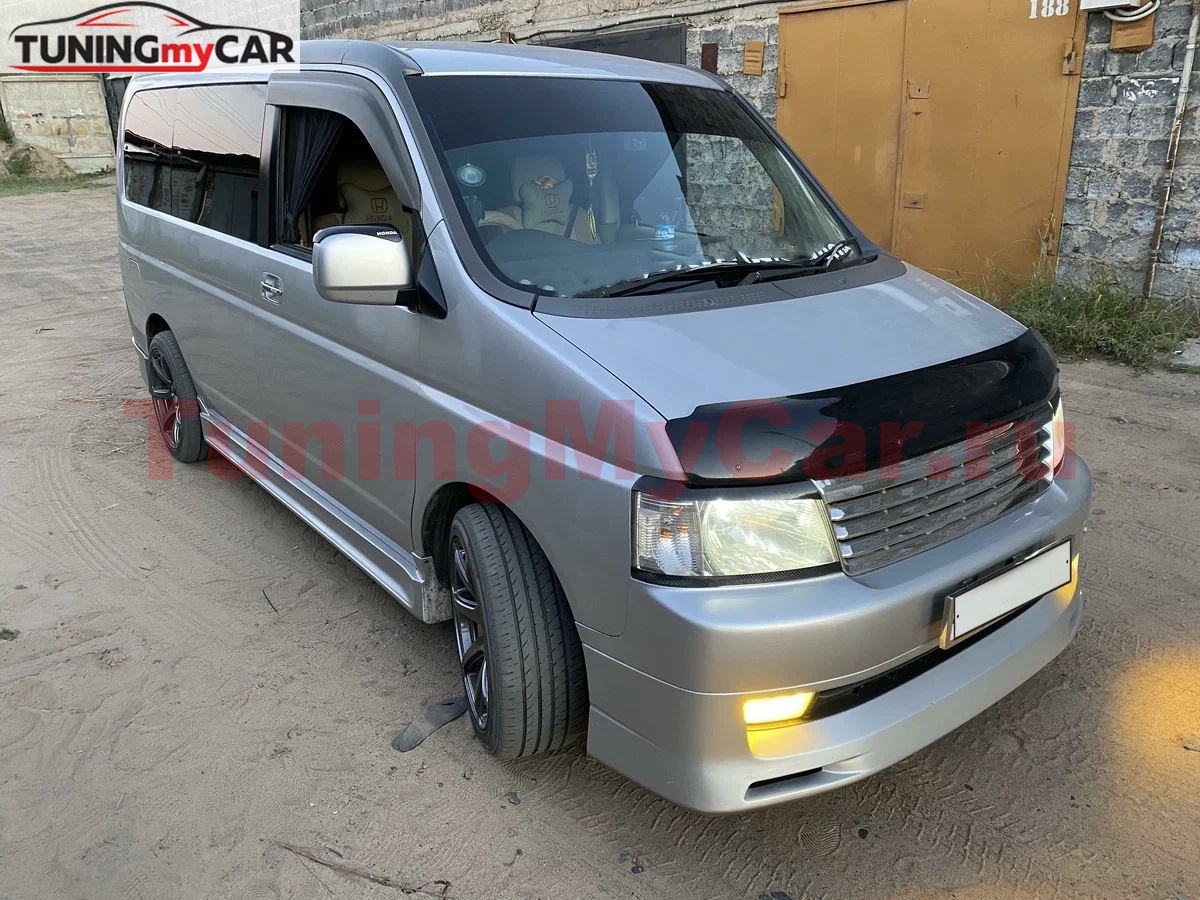 Реснички на фары для Honda Stepwgn RF3 2001-2003 Дорестайлинг