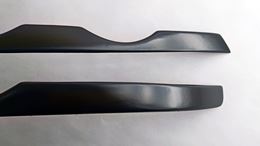 Реснички нижние накладки на фары BMW 5 E39 1995-2004