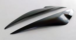 Реснички на фары для NISSAN NOTE E11 2008-2014 (1 поколение рестайл)