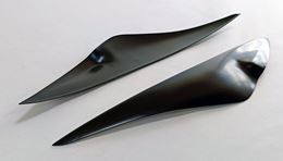 Реснички на фары для NISSAN NOTE E11 2008-2014 (1 поколение рестайл)