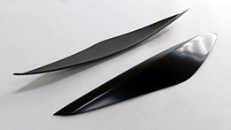 Реснички на фары для Toyota Wish ANE10 узкие