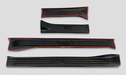 Накладки на внутренние пороги дверей для Nissan Almera N16 (2003 - 2006), Almera Classic (2007 - 2012)