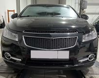 Накладки на передние фары (реснички) для Chevrolet CRUZE 1 (2009-2014)