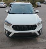 Накладки на передние фары (реснички) для Hyundai Creta 2015-2021