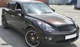 Реснички на фары для INFINITI ЕХ25, ЕХ35, ЕХ37 2007-2013 