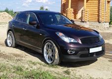 Реснички на фары для INFINITI ЕХ25, ЕХ35, ЕХ37 2007-2013 