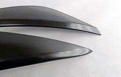 Реснички (широкие) на фары для Toyota Wish ANE10 2003-2005