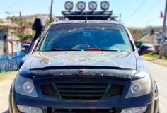 Реснички на фары для Ssang Yong Rexton 2001-2006