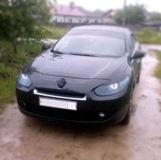 Реснички на фары для Renault Fluence 2009-2013