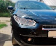 Реснички на фары для Renault Fluence 2009-2013