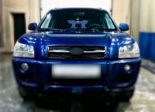 Реснички на фары для Hyundai Tucson (JM) 1 поколение (08.2004-08.2009)