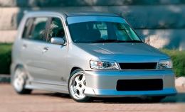 Реснички на фары для Nissan Cube Z10 1998-2002
