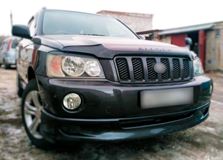 Реснички на фары для Toyota Kluger V ACU20W 2000-2007