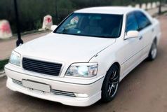 Реснички на фары для Toyota Crown S170 1999-2003 