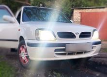 Реснички на фары NISSAN MARCH, MICRA 1998-2002