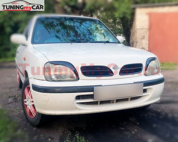 Реснички на фары NISSAN MARCH, MICRA 1998-2002