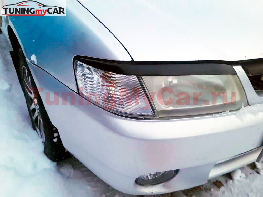 Реснички на фары NISSAN WINGROAD Y11 1999-2001