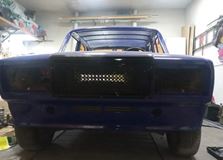 Решетка радиатора плетенка, черный лак для LADA (ВАЗ) 2107