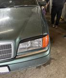 Реснички на фары для Mercedes-Benz C class 1993-2000 (W202, S202)