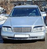 Реснички на фары для Mercedes-Benz C class 1993-2000 (W202, S202)