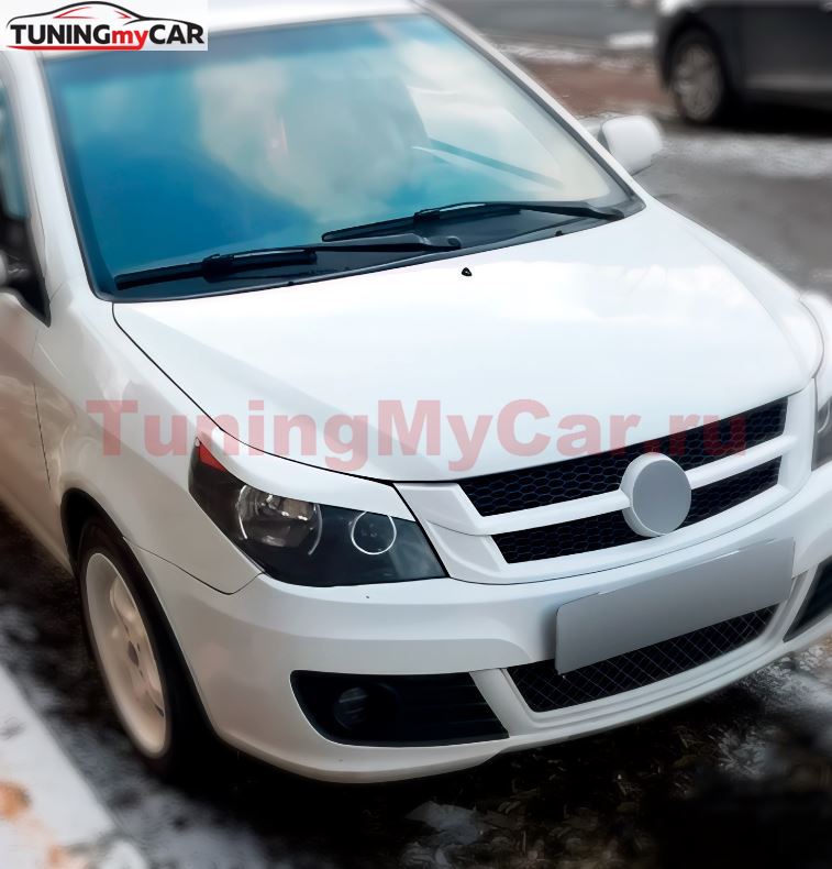 Накладки на фары (реснички) для Geely GC6 2014-2017