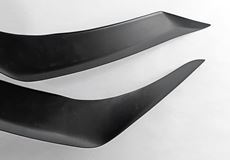 Реснички на фары для Lexus LX 570 2012-2015 (рестайлинг)