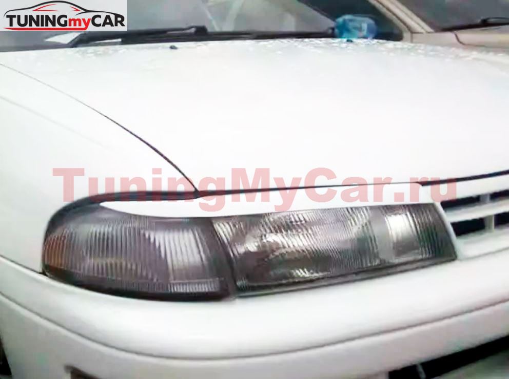 Накладки на фары (реснички)  для Toyota Carina E 1992-1996 T190