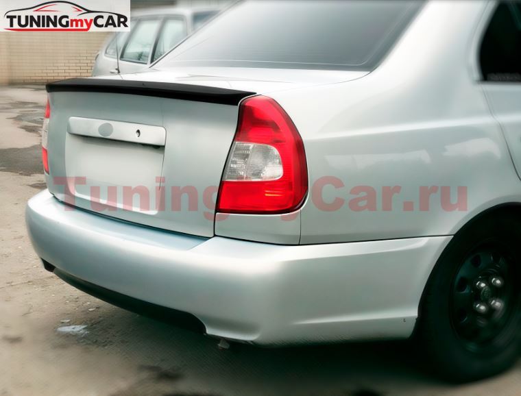 Спойлер сабля на Hyundai Accent 1999-2012