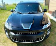 Реснички на фары для Peugeot 4007 2007-2012