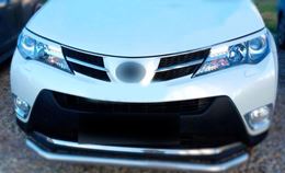 Реснички на фары для Toyota Rav4 2012-2015