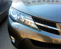 Реснички на фары для Toyota Rav4 2012-2015