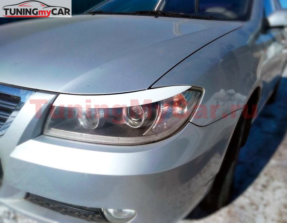 Реснички на фары Lifan Solano 2010-2015