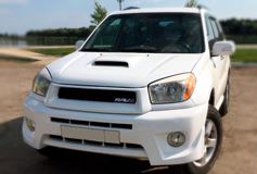 Реснички на фары TOYOTA RAV4 (CA20) 2000-2003 