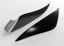 Реснички на фары для Toyota Land Cruiser Prado 120