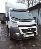 Накладки на передние фары (реснички) для Peugeot Boxer шасси 2006-2013, Boxer 2006-2013 (250 кузов)