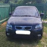 Накладки на передние фары (реснички) для Kia Rio 2 2005-2011