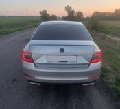 Накладки на задние фонари (реснички) для Skoda Octavia A7 2012-2017 (III дорестайлинг)
