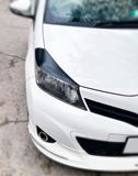 Реснички на фары для Toyota Vitz 2010-2014