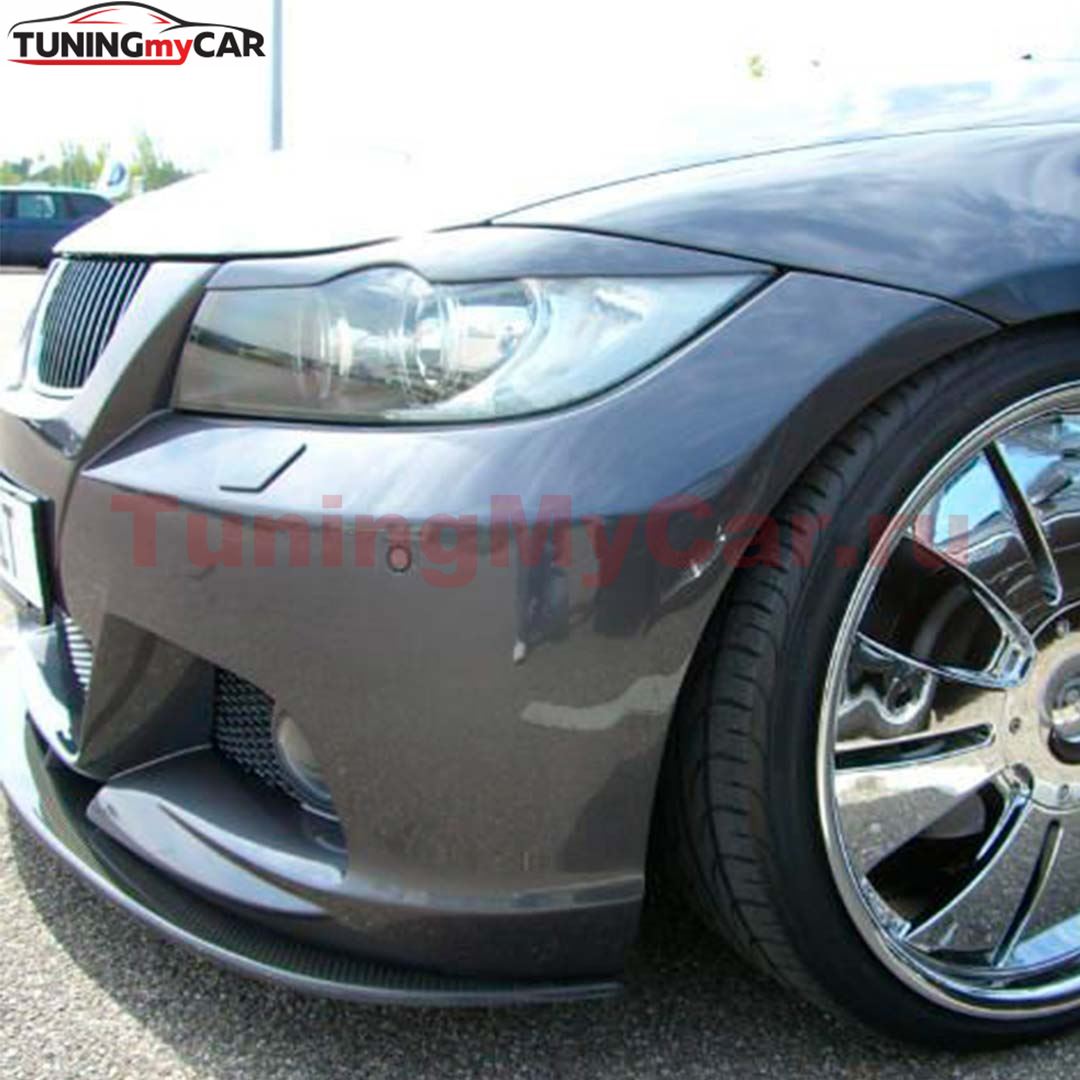 Накладки на фары (реснички) для BMW 3 Series E90 (2005 - 2011)