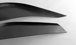 Реснички (накладки) на фары Hyundai Solaris 2014-2017 рестайл