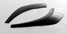 Накладки на передние фары (реснички) для Peugeot Boxer шасси 2006-2013, Boxer 2006-2013 (250 кузов)