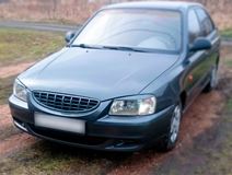 Реснички на фары для Hyundai Accent 1999-2012