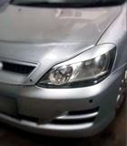 Реснички на фары TOYOTA IPSUM 2003-2009 ACM 20 РЕСТАЙЛИНГ