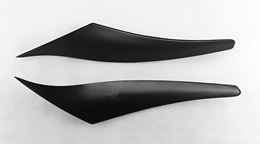 Реснички на фары для Toyota Wish 2005-2009 рестайлинг (боковые накладки)