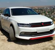 Накладки на фары (реснички) для Volkswagen Jetta 2010-2019