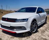 Накладки на фары (реснички) для Volkswagen Jetta 2010-2019