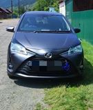 Реснички на фары для Toyota Vitz 2010-2014