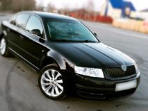 Реснички на фары для Skoda Superb 2001-2008