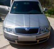 Реснички на фары для Skoda Superb 2001-2008