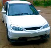 Реснички на фары для Honda Civic ES5 7 поколение 2000 - 2003